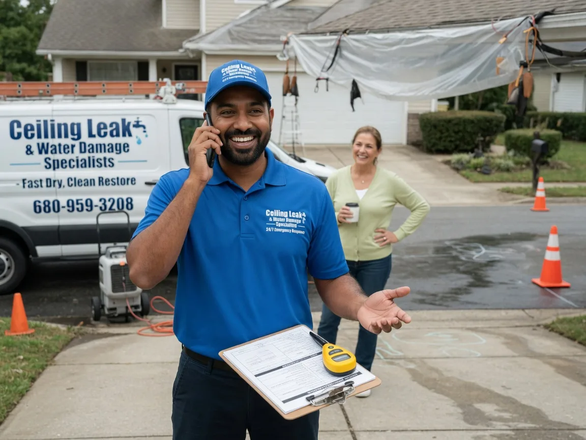 Ceiling Leak Cleanup Canistota, SD FAQs